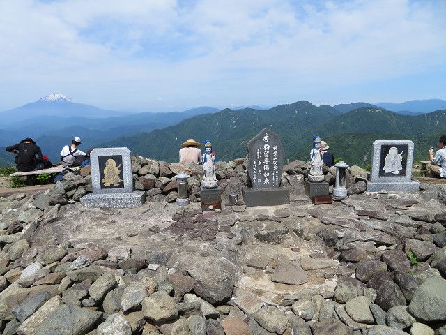 丹沢登山（2）塔ノ岳山頂→丹沢山山頂 | 星とカワセミ好きのブログ - 楽天ブログ