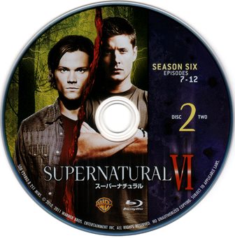 『0454　スーパーナチュラル SEASON 6 DISC 2　［THE COMPLETE  SIXTH SEASON］』ピクチャディスク