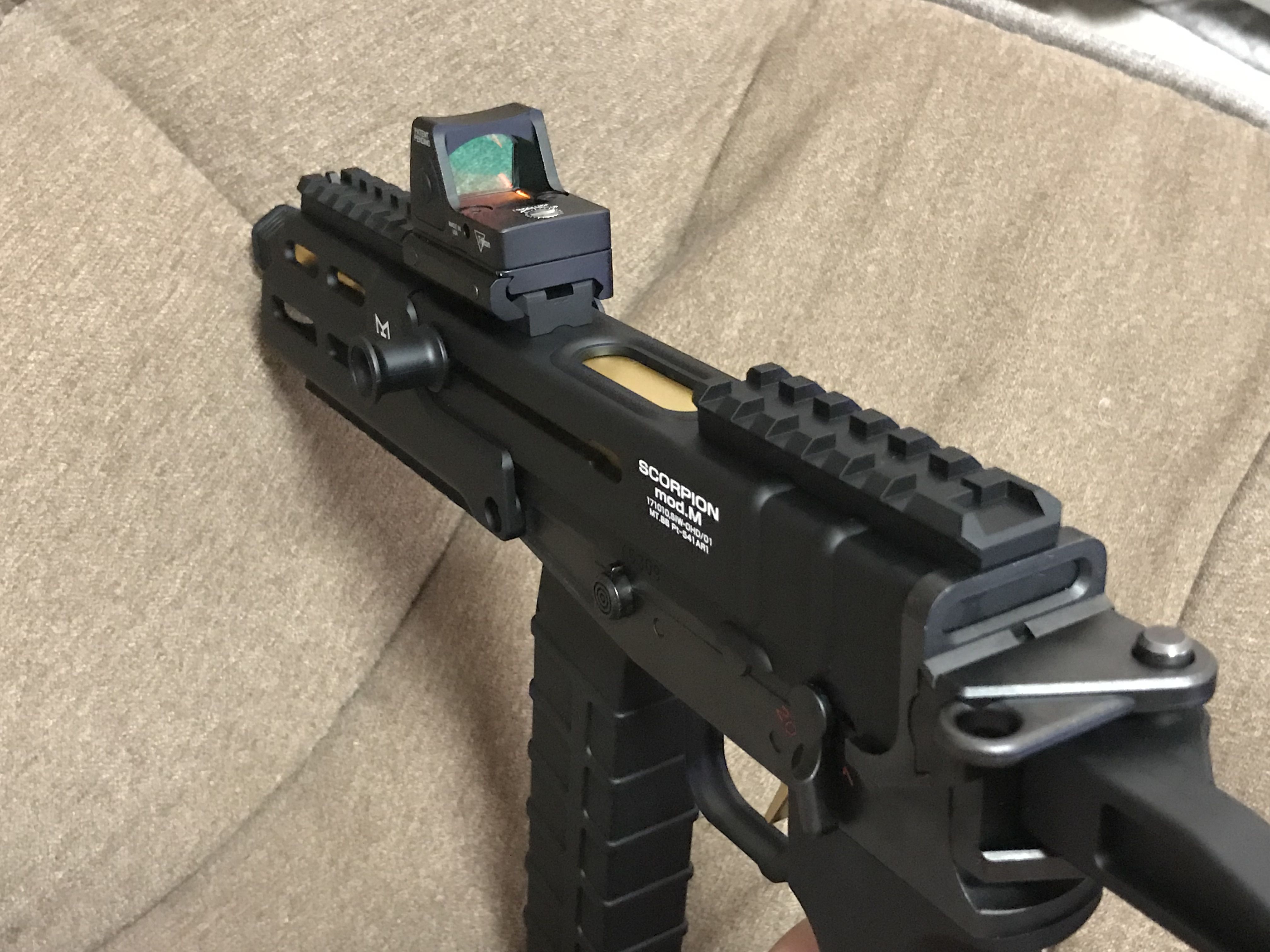 Mp7 p226 スコーピオンMod バラ売り不可 TOKYO MARUI 東京マルイ スコーピオン MOD.M 純正 ドットサイト