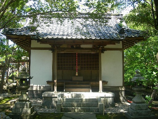 諸戸氏庭園　神社