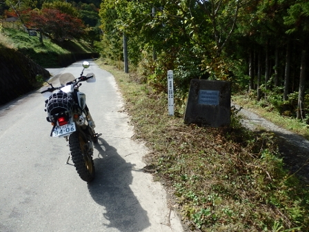 万沢林道四万側