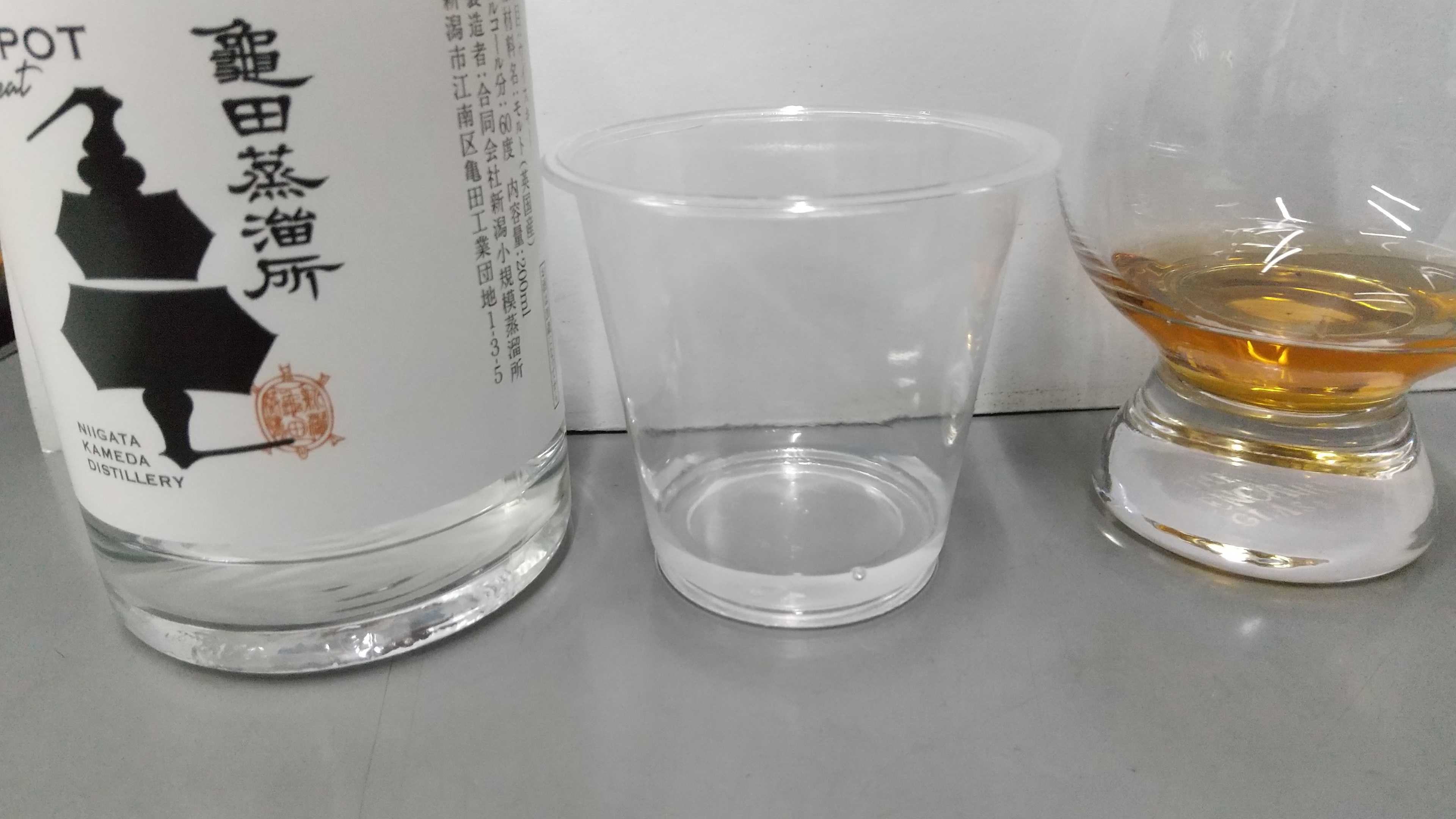 亀田蒸留所ニューポットMY熟成 | 埼玉 大宮の地酒屋日本酒、ウイスキー