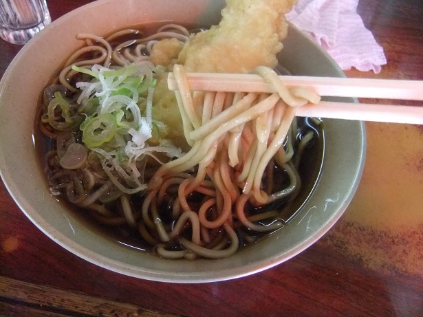 そば千東神田店のビックリ海老天そば２
