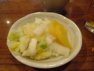 ととや　おしんこ