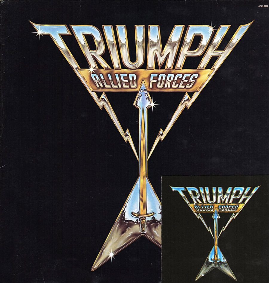 Triumph『Allied Forces』/1981年 5th | おじなみの日記 - 楽天ブログ