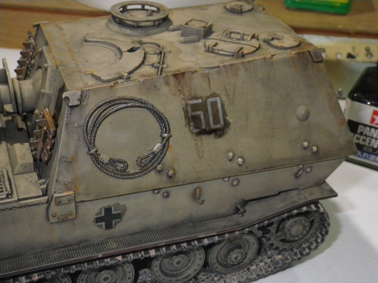 イタレリ 1/35 Sd.Kfz.184 エレファント 製作⑦ | 54歳出戻りモデラー奮戦記 - 楽天ブログ