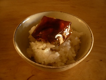 煮こごり飯