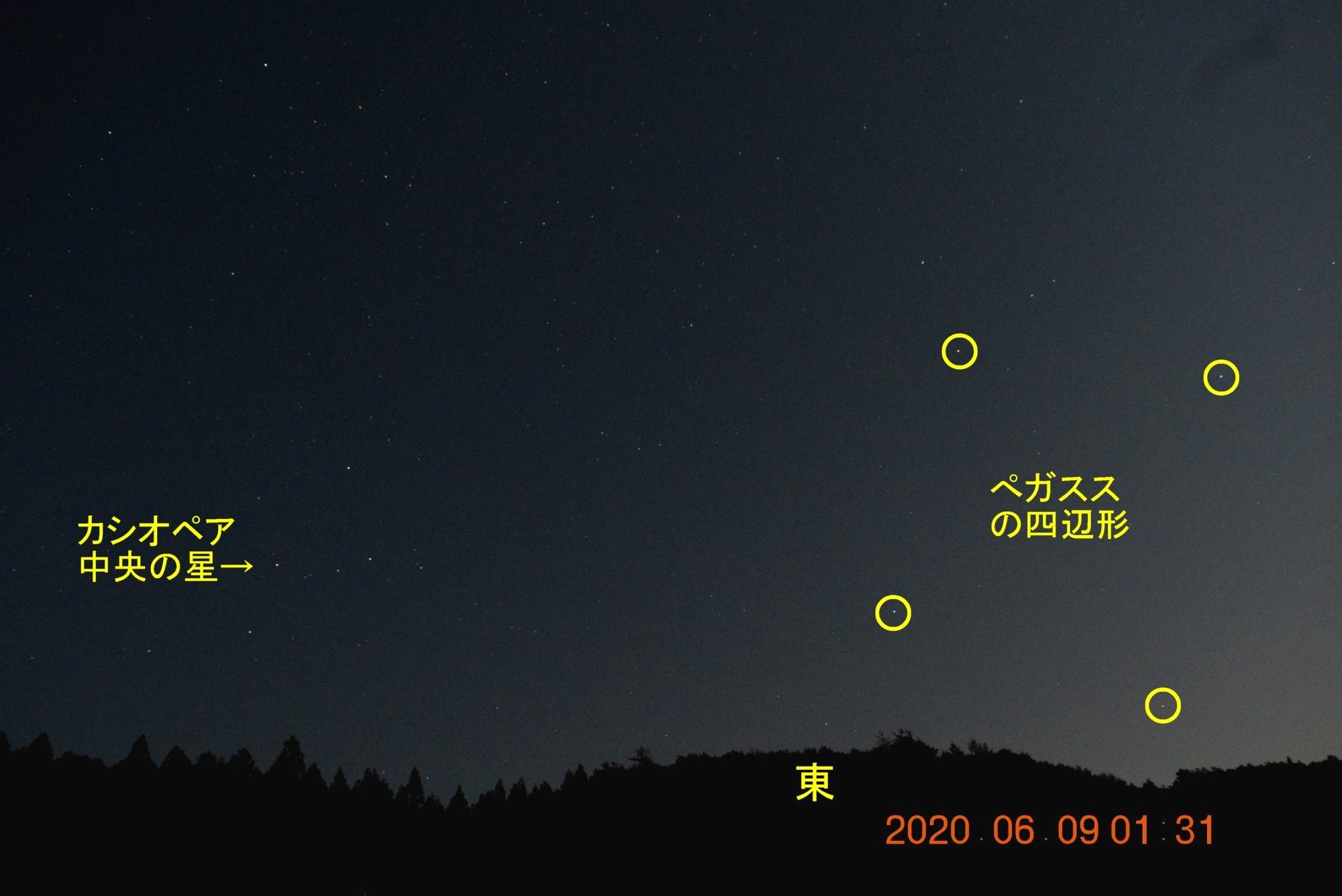 夜中 星の村で 夏の星座 を撮影した ６月９日 山と空が友だち ドローン空撮サイクリング 楽天ブログ