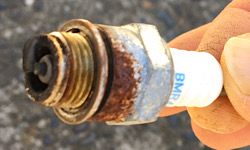 動力噴霧器のプラグ交換 農業ブログ 丸七園 楽天ブログ