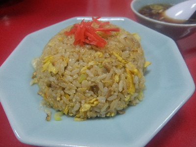 ８分後チャーハン