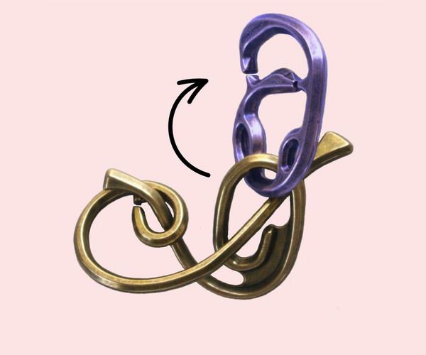 知恵の輪 05 キャスト エニグマ 2 Araさんのブログ 楽天ブログ