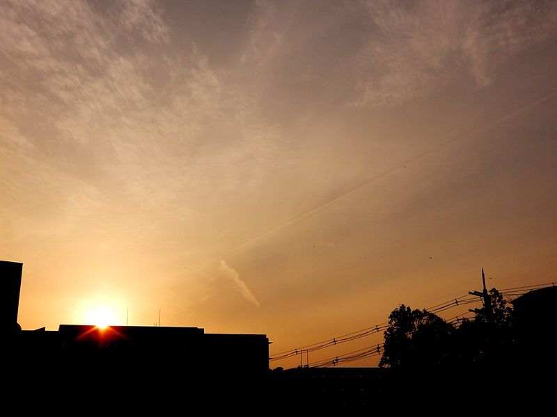 夕暮れ1