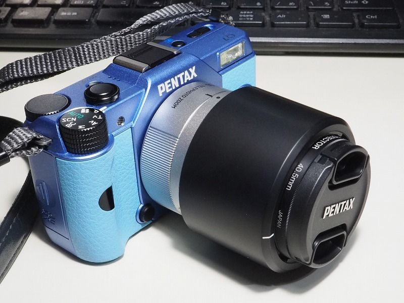 PENTAX Q7 デジタル一眼レフ 青 【公式通販】
