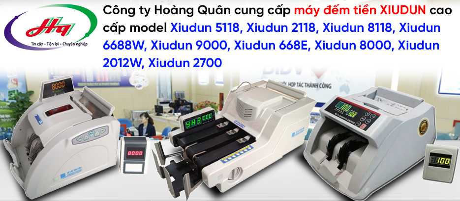 máy đếm tiền xiudun
