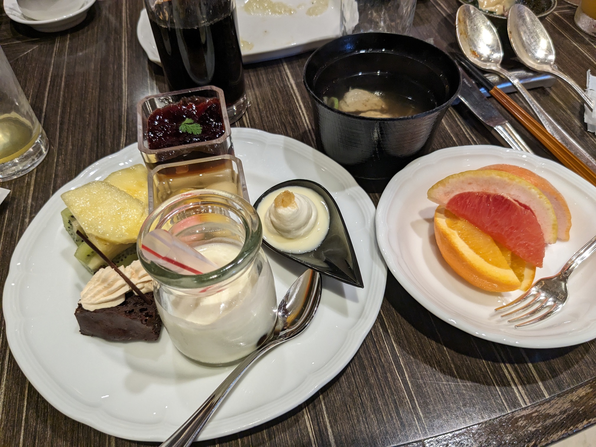 横浜ベイシェラトンホテル　ランチビュッフェ　デザート