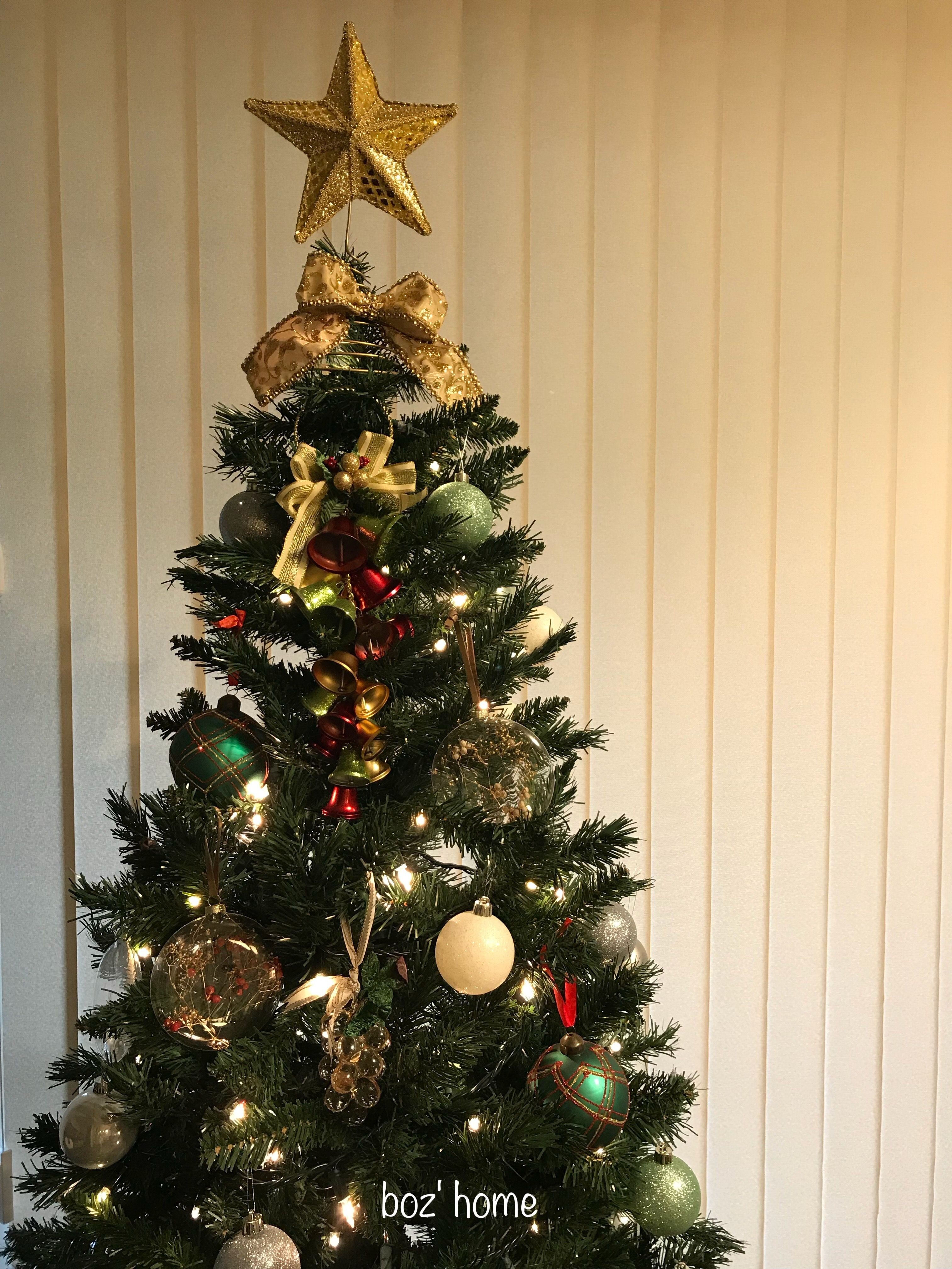 我が家のクリスマスツリー18 Boz Home 楽天ブログ