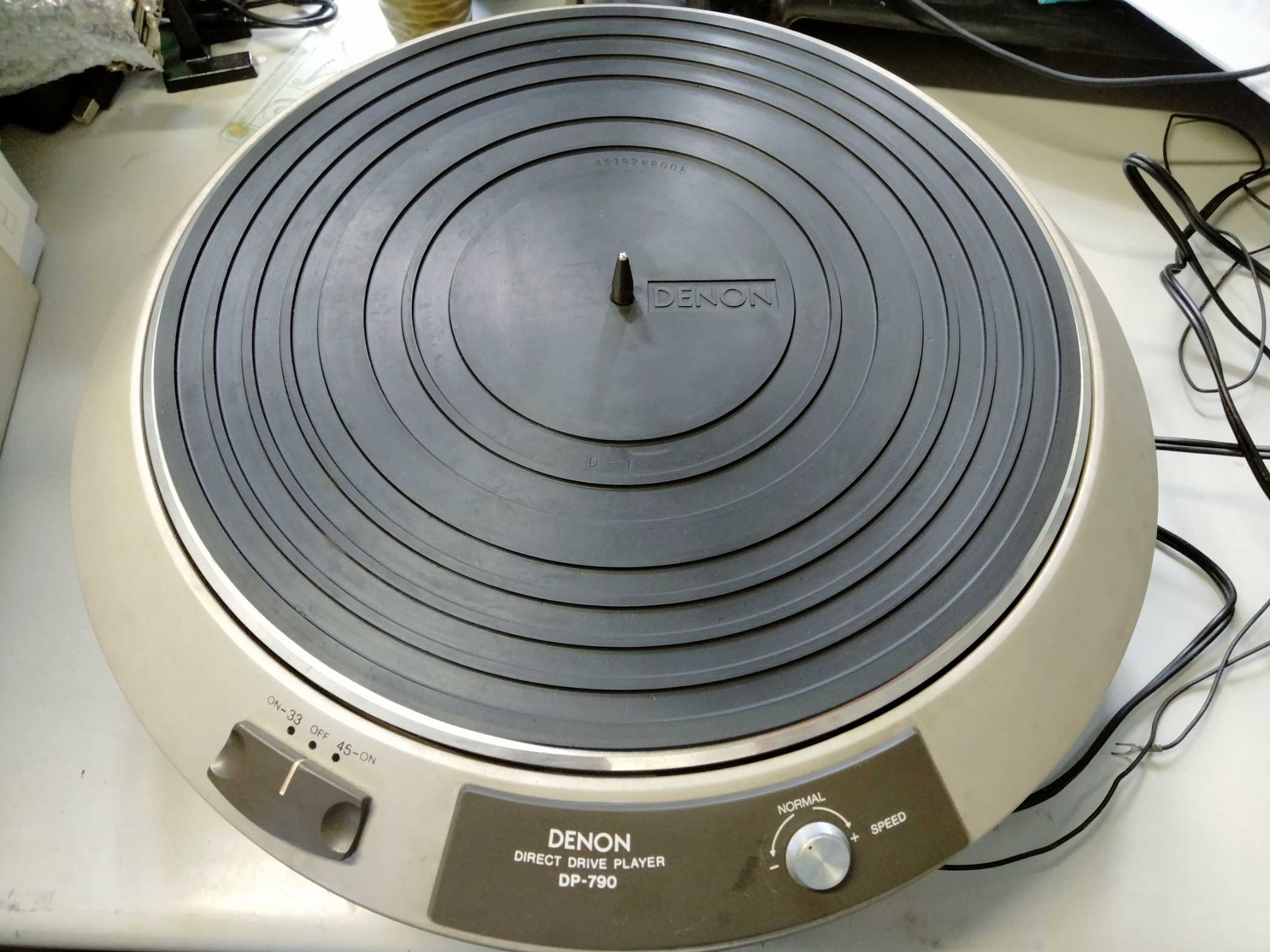 ♪DENON/デノン DP-790W ターンテーブル レコードプレーヤー 札幌 