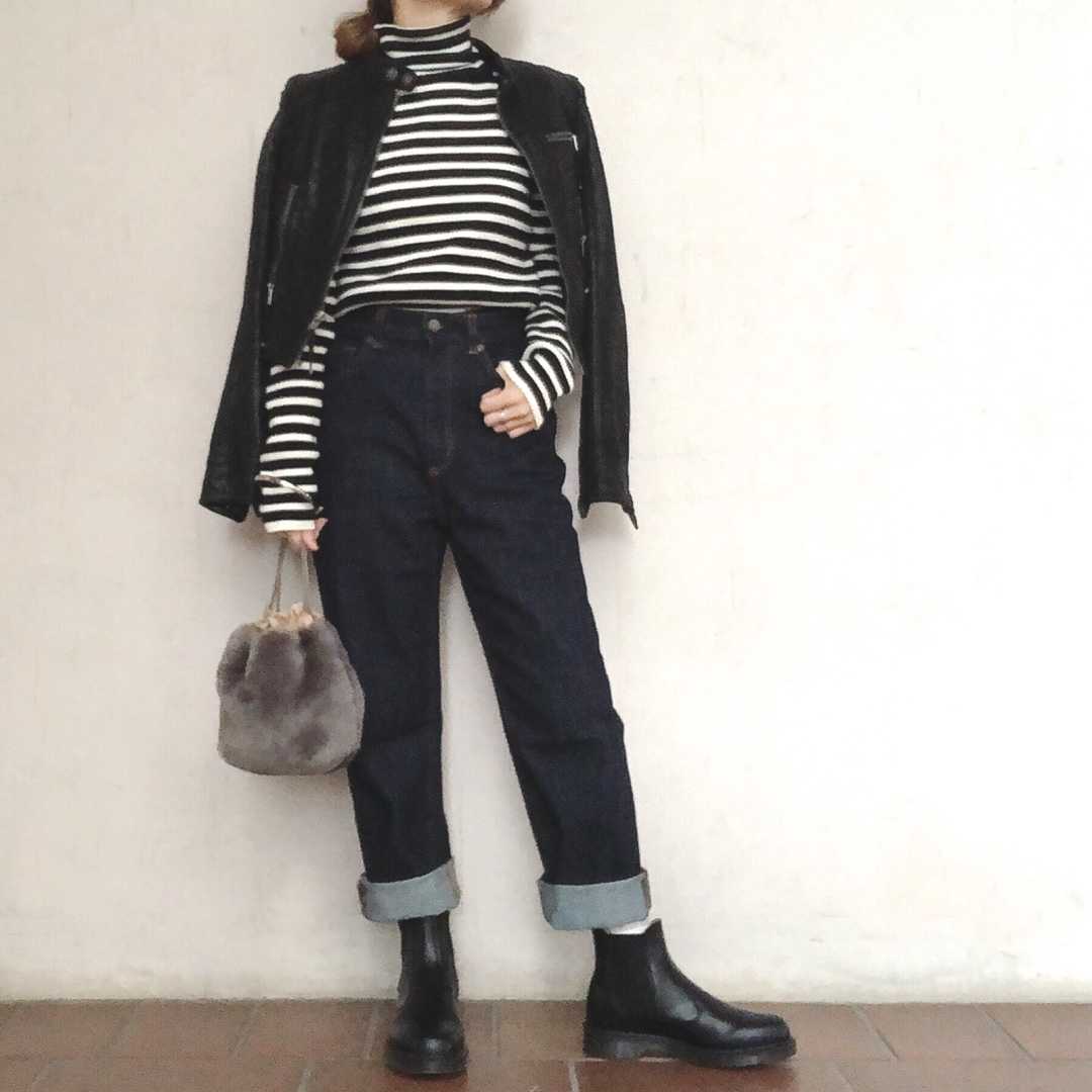 やまなな様確認用♡ ハイウエストストレートジーンズ【GU】で冬の親子リンク | emi & koko