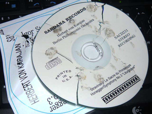 破損ＣＤ