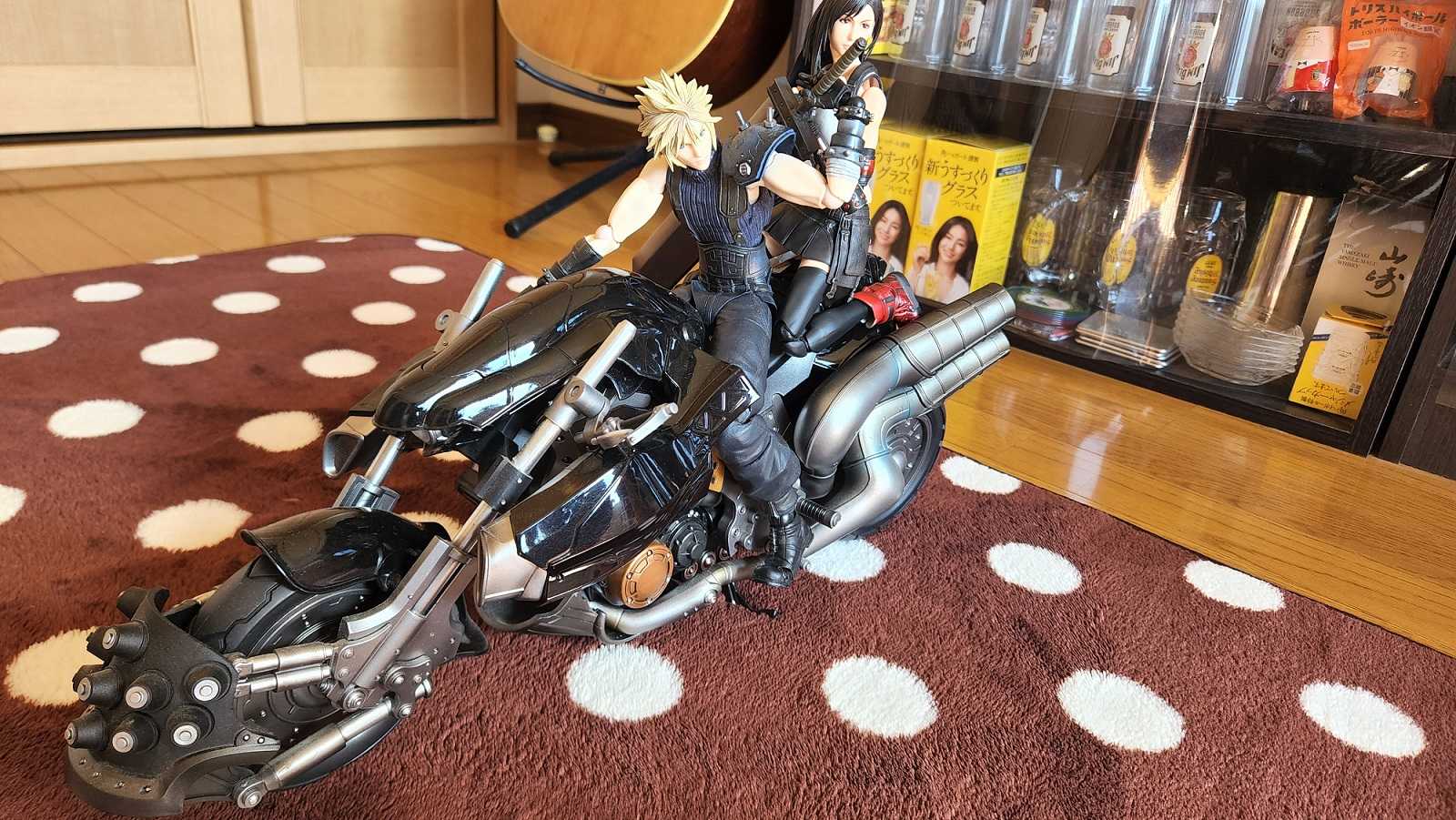 プレイアーツ改　FF7  ハーディ＝デイトナ　フェンリル　2台セット プレイアーツ改 FF7 ハーディ＝デイトナ フェンリル 2台セット