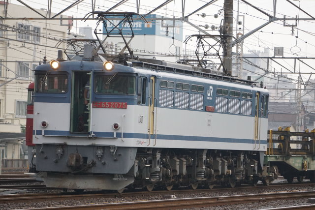 EF65 2075牽引 日鉄& EF81 133牽引 品川チキ工臨3