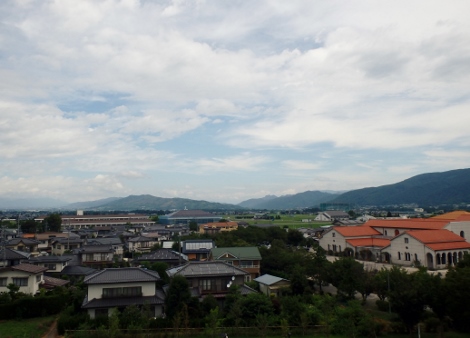 安曇野の風景