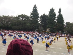 初めての運動会