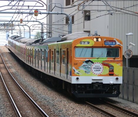 103系『OSAKA POWER LOOP』を撮る | 新なかさんの鉄道のんびり村