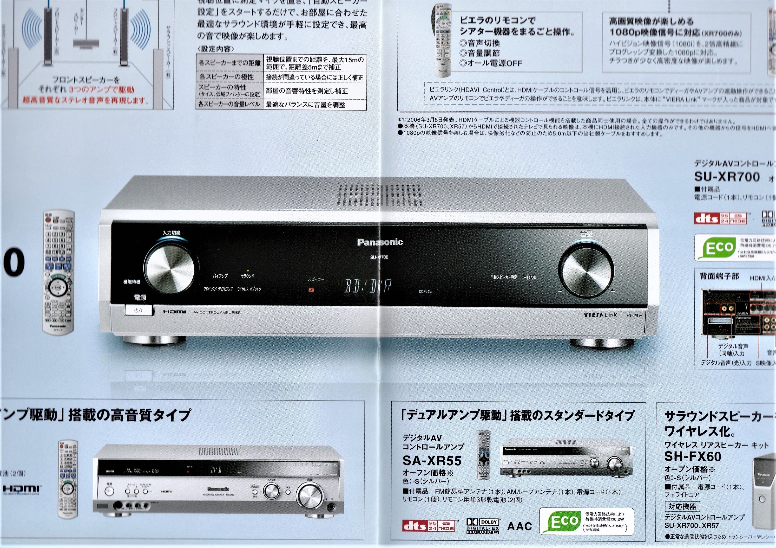 レア品、Panasonic SU-XR700、SB-PF800、SB-PC800、SB-PS800(SB-AFC800)、SB-WA800のカタログ  | ハードオフ・ブックオフ・ジャンクオーディオ三昧！ - 楽天ブログ