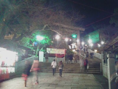伊勢山皇大神宮2013新年・鳥居２