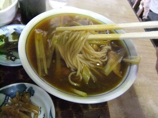 南千住砂場のカレーそばランチ２