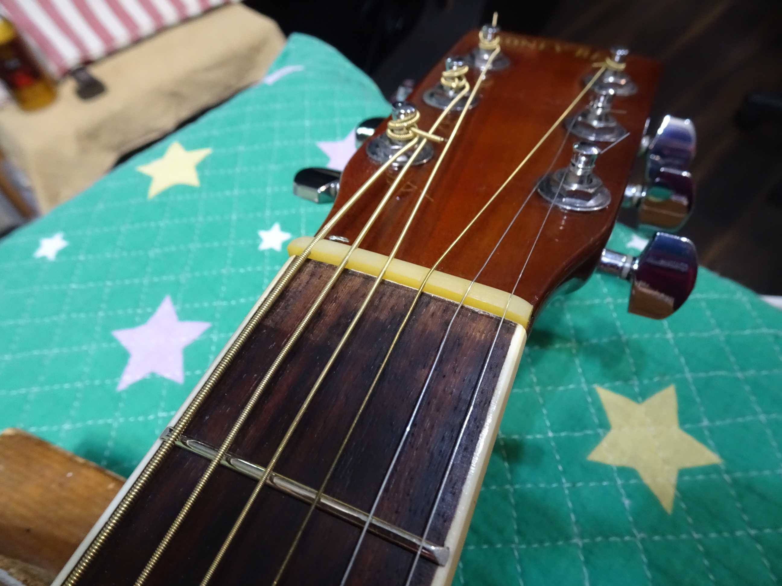 🌸HONEY BEE F-15/TS ビビリ解消 | 青春のギターリペア K2
