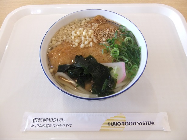 佐野１丁目・足立佐野食堂のきつねうどん