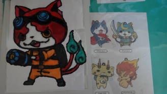 ガラスシールBジバニャン作成中