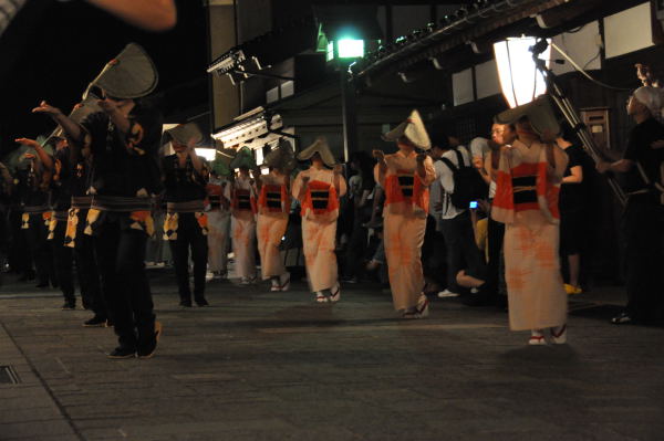 風の盆　前夜祭・諏訪町