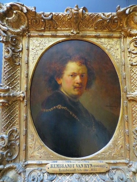 ルーヴル美術館 レンブラントの自画像 レンブラントの生涯