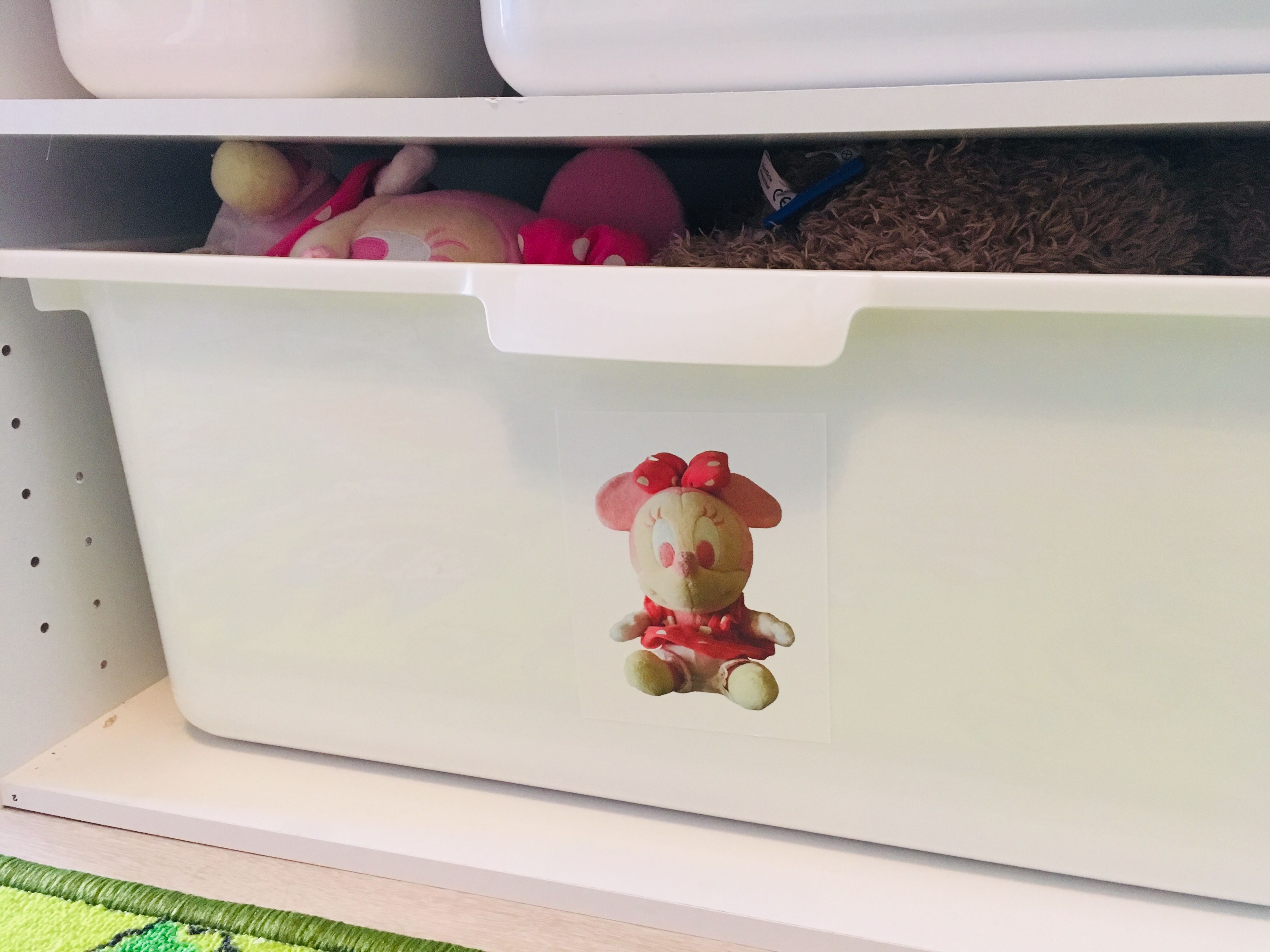 ニトリのカラボに可愛くおもちゃ収納 Monさんのゆるライフ 楽天ブログ