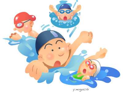 スイミングスクールイラスト 水泳イラスト Noguchi S Worldへようこそ 楽天ブログ
