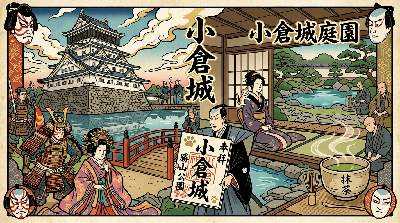 小倉城と小倉城庭園 