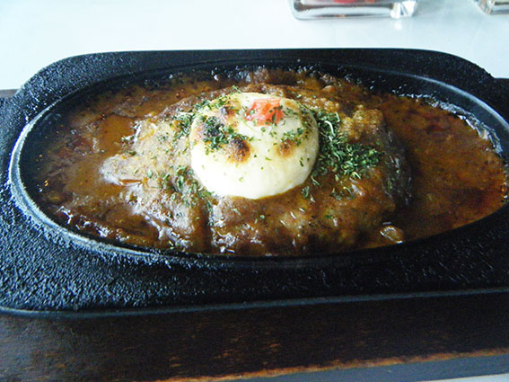 インドラの「ハンバーグカレー」-2♪