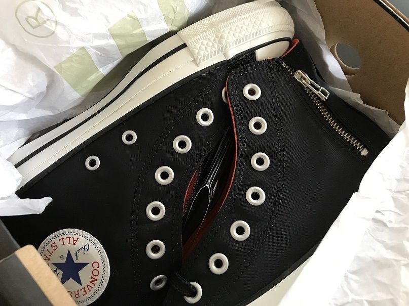 CONVERSE ALL STAR 100 MA-NYLON Z HI ブラック