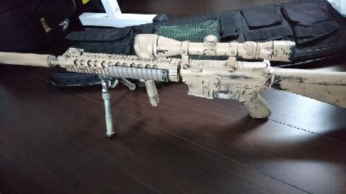 vfc mk12 gbb ローンサバイバー風カスタム シールズ スナイパー サバゲー(ガスガン)｜売買されたオークション情報、yahooの商品情報をアーカイブ公開  - オークファン ガスガン