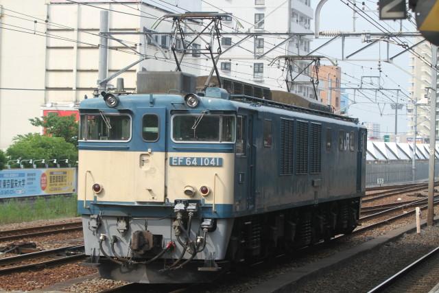 鹿島貨物 EF64 1041.トシイチを 追跡3