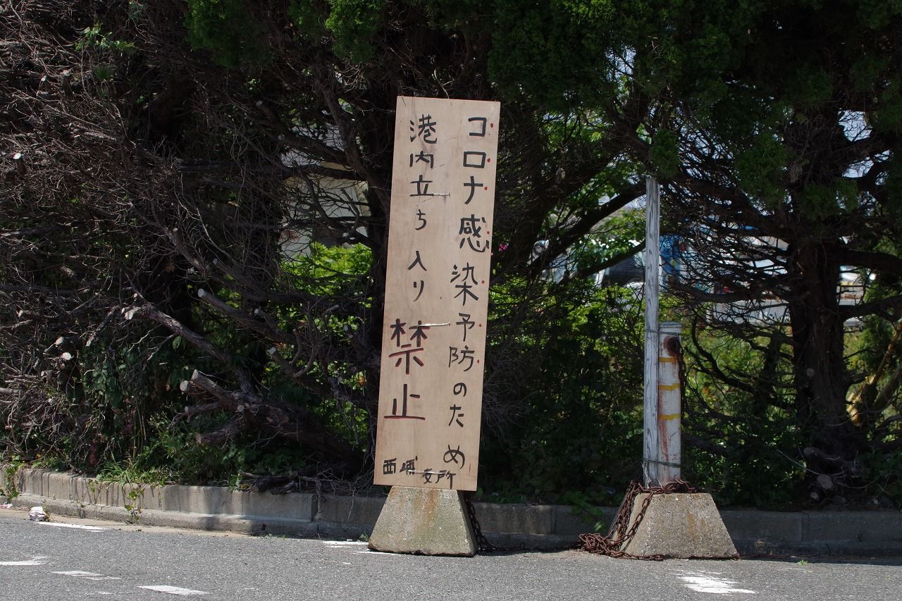 唯一4月30日まで入れた唐泊漁港も全面封鎖になり 釣り場を失った 雨釣の釣り日記 楽天ブログ