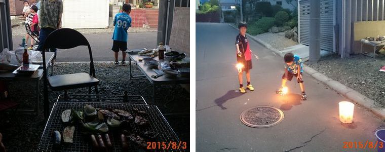 ８／３焼き肉と花火.jpg