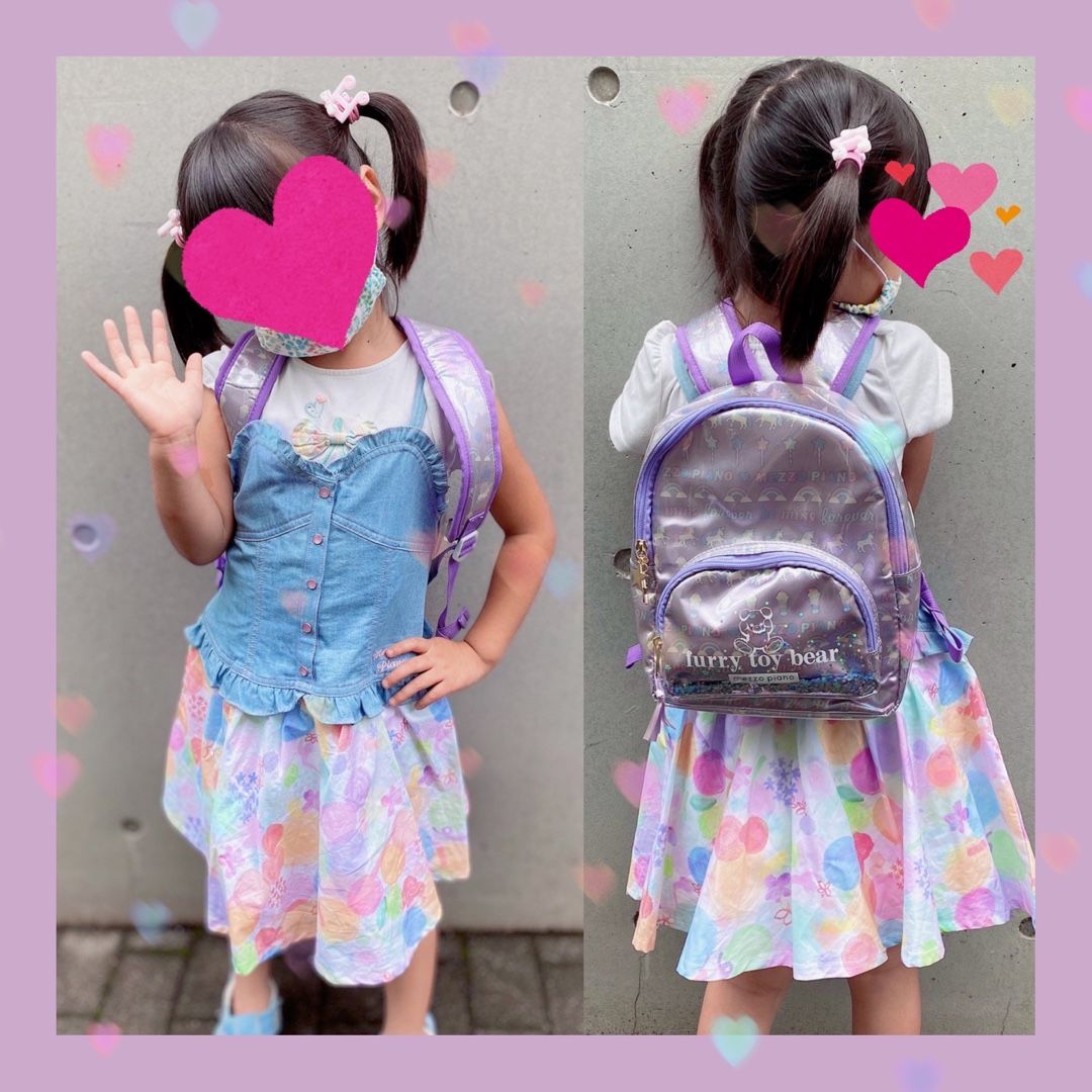 着画☆メゾピアノを着て向かった先は… | みかづきの子供服お買い物