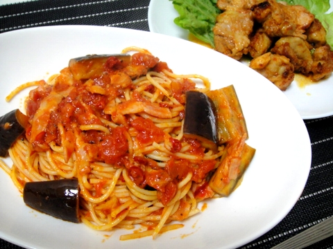トマトパスタ