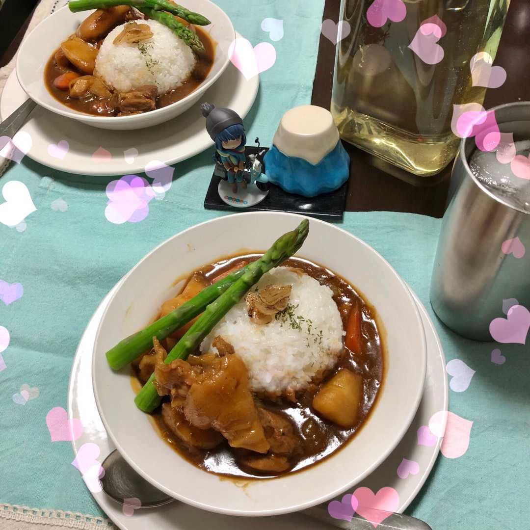 妄想おもろカレー ゆるキャン Season2再現飯 犬と旦那とiga ニャン 楽天ブログ