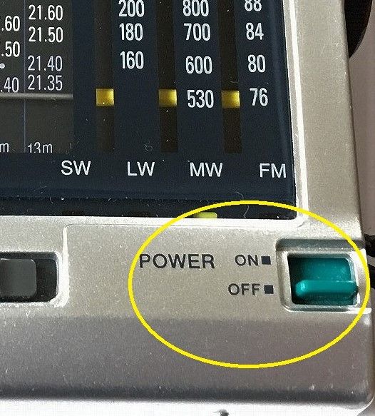 SONY ICF-SW11（FMステレオ⁄SW1-9⁄MW⁄LW 12バンドレシーバー