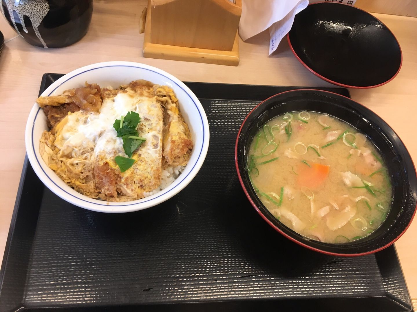 かつや カツ丼梅 豚汁大 ネコさんのぐうたら日記とひとり言 D Y 楽天ブログ